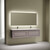 Тумба подвесная с раковиной-столешницей Sancos Very 160 см VR80SM, Doha soft (раковина Grace ​CN7023​) - фото 5