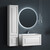 Тумба подвесная с раковиной Sancos Very 80 см VR80W, Bianco (раковина Grace ​CN7012​) - фото 5