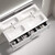 Тумба подвесная с раковиной-столешницей Sancos Very 160 см VR80W, Bianco (раковина Grace ​CN7023​) - фото 4