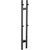 Полотенцесушитель электрический Boheme Duo П2 170x1200 мм 728-SGM, графит глянцевый - фото 