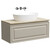 Тумба подвесная с раковиной Sancos Very 100 см VR100CE, Beige soft (раковина Element CN5018, столешница TT100A2) - фото 