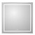 Зеркало BelBagno 80x80 см SPC-KRAFT-800-800-LED-TCH-WARM - фото 