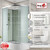 Душевая кабина Avacan 120x80 см D3012LN, хром/матовое (безсиликоновая сборка) - фото 