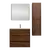 Пенал подвесной Art&Max Family-M 40 см Family-M-1500-2A-SO-BO, дуб бурбон - фото 6