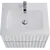 Тумба подвесная с раковиной Art&Max Elegant AM-ELEGANT-600-2C-SO-BL-LED-P 60 см (раковина AM7110-60) белый глянец - фото 3