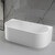 Ванна каменная Vincea Solid Surface 170x80 см VBT-4S07-1700MW, белый матовый - фото 