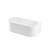 Ванна каменная Vincea Solid Surface 170x80 см VBT-4S07-1700MW, белый матовый - фото 5