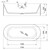 Ванна отдельностоящая Solid Surface Vincea 170x75 см VBT-4S09MW, белый матовый - фото 4