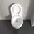 Унитаз подвесной безободковый Villeroy&Boch Skyla 5656CL01 с крышкой микролифт (система смыва TwistFlush) - фото 6
