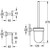 Набор аксессуаров для ванной комнаты Grohe Essentials Cube 40757001 - фото 6