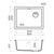 Кухонная мойка Omoikiri Kata 56-U/I Side bl 4997583, чёрный - фото 12