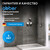 Душевая перегородка Abber Immer Offen 120 см AG61120, хром/прозрачное - фото 7