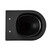 Унитаз подвесной безободковый Abber Bequem AC1102MB с крышкой микролифт, черный матовый, Цвет производителя: чёрный матовый - фото 16