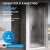 Душевая дверь Abber Sonnenstrand 70 см AG04070M, хром/матовое, Цвет стекла: матовое, Цвет профиля: хром, Размер - мм: 700 - фото 7