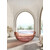 Ванна прозрачная Abber Kristall 150x150 см AT9705Koralle, розовый - фото 2