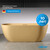 Ванна отдельностоящая Abber Frankfurt 170x75 см AM9941MS, песочный матовый - фото 4