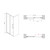 Душевая дверь Abber Schwarzer Diamant 120 см AG30120BMH, чёрный/матовое, Цвет стекла: матовое, Цвет профиля: чёрный, Размер - мм: 1200 - фото 16