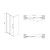Душевая дверь Abber Schwarzer Diamant 130 см AG30130BMH, чёрный/матовое, Цвет стекла: матовое, Цвет профиля: чёрный, Размер - мм: 1300 - фото 16