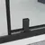 Душевое ограждение Veconi Ottimo 100х100 см OP20B-SP-100100-07-C9, чёрный/матовое - фото 3