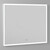 Зеркало Prato Импрэс 100 см 243 01-50100-00 00, белый матовый - фото 2