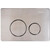 Кнопка смыва Sole S0523 УТ000085446, brushed metal - фото 