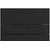Кнопка смыва Sole S0625 УТ000104373, metal brushed black - фото 