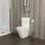 Унитаз-компакт безободковый Grossman GR-4450SQ с крышкой микролифт (Система смыва торнадо) - фото 7