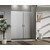 Душевая дверь Vincea Сити (City) 170 см VDS-5CT2170MT, хром/текстурное - фото 2