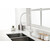 Смеситель для кухни Paulmark Gravity Gr213888-WH, белый матовый - фото 5