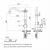 Смеситель для кухни Paulmark Retro Re213226-AN, антрацит - фото 11