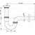 Сифон для умывальника AlcaPlast A4320 DN32 - фото 2