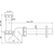 Сифон для умывальника и биде Alcadrain A45F DN32 (AG210902132) - фото 2