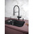 Ролл-мат для кухонной мойки Paulmark Columna C440-SB, чёрный - фото 4