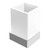 Стакан для зубных щеток Boheme Qubic 10724-CR - фото 