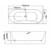 Ванна акриловая Grossman Cristal 150x75 см GR-2203R - фото 6