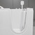 Ванна акриловая сидячая Abber 130x70 см AB9000 C L - фото 7
