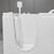 Ванна акриловая сидячая Abber 130x70 см AB9000 C R - фото 6