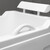 Ванна акриловая сидячая Abber 130x70 см AB9000 C R - фото 9