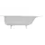 Ванна каменная Aquanet Bright Stone Slim 170х70 см AQ-00351315 - фото 3