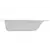 Ванна каменная Aquanet Bright Stone Slim 170х70 см AQ-00351315 - фото 2