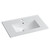 Тумба подвесная с раковиной Vincea Mia Slim 70 см VMC-2MC700S1RW (раковина VBS-13970S1) тёмное дерево - фото 2
