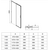 Душевое ограждение Vincea Софт 2 (Soft 2) 140x90 см VSR-3SO29014CLG, брашированное золото/прозрачное - фото 8