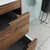 Тумба подвесная с раковиной Vincea Кьяра 2D (Chiara 2D) 60 см VMC-2C2600CO (раковина VCB-13600W) дуб чарльстон - фото 6
