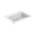 Тумба подвесная с раковиной Vincea Кьяра 2D (Chiara 2D) 60 см VMC-2C2600GS (раковина VCB-13600W) серый камень - фото 7