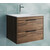 Тумба подвесная с раковиной Vincea Кьяра 2D (Chiara 2D) 60 см VMC-2C2600CO (раковина VCB-13600W) дуб чарльстон - фото 