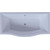 Ванна акриловая Aquatek Гелиос 180x90 см GEL180-0000085 - фото 