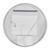 Зеркало Azario Ольга 70 см АZ-LED013525, белый матовый - фото 5