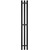 Полотенцесушитель электрический Lemark Ладога П3 120x1100 мм LM07712BL, чёрный матовый - фото 4