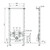 Инсталляция для биде TECEspring (h = 1144 мм) S330000 - фото 2