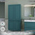 Пенал подвесной Caprigo Уэльс 80 см 36051-SF013, бирюзовый - фото 3